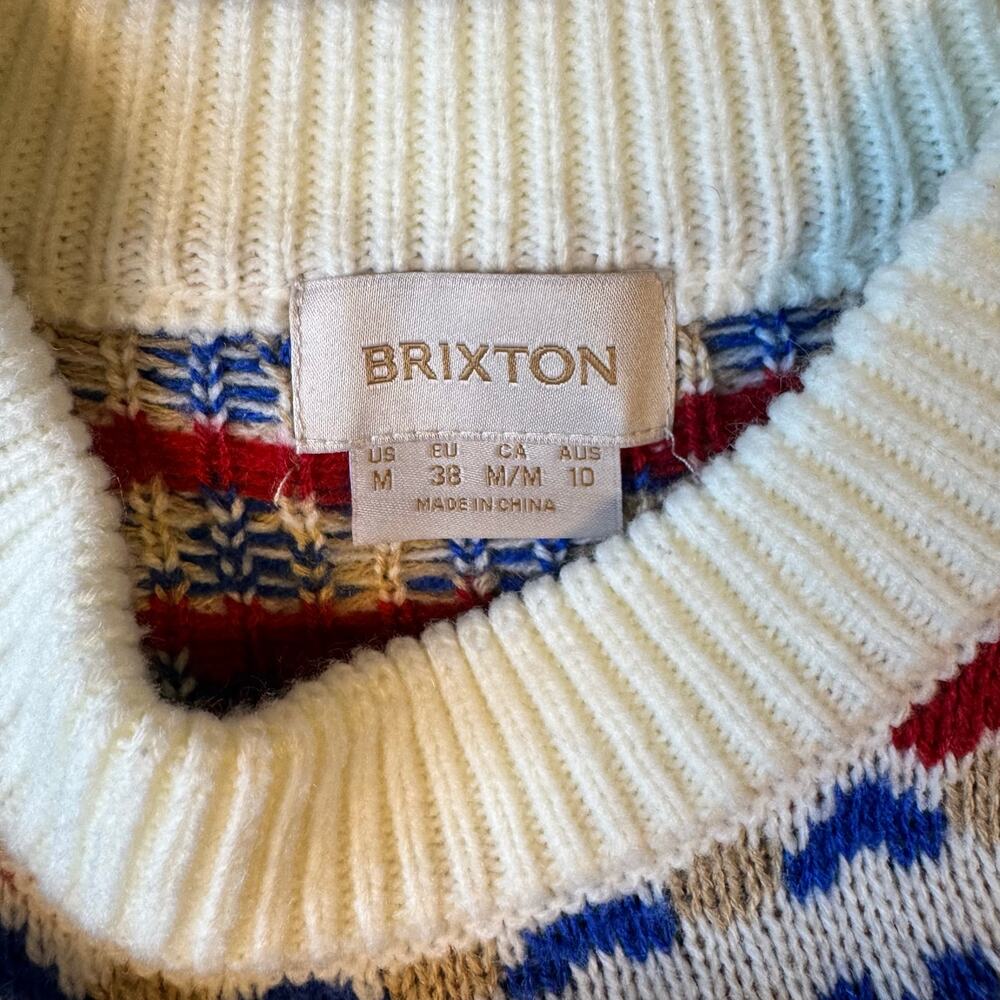 Brixton Alta Fair‎ Isle Sweater Nordic Jacquard Cabincore Women’s - Medium - Picture 8 of 10